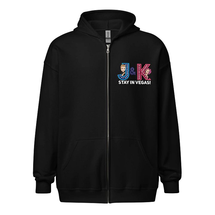 J&K Stay in Vegas Unisex Zip Hoodie product image (1)