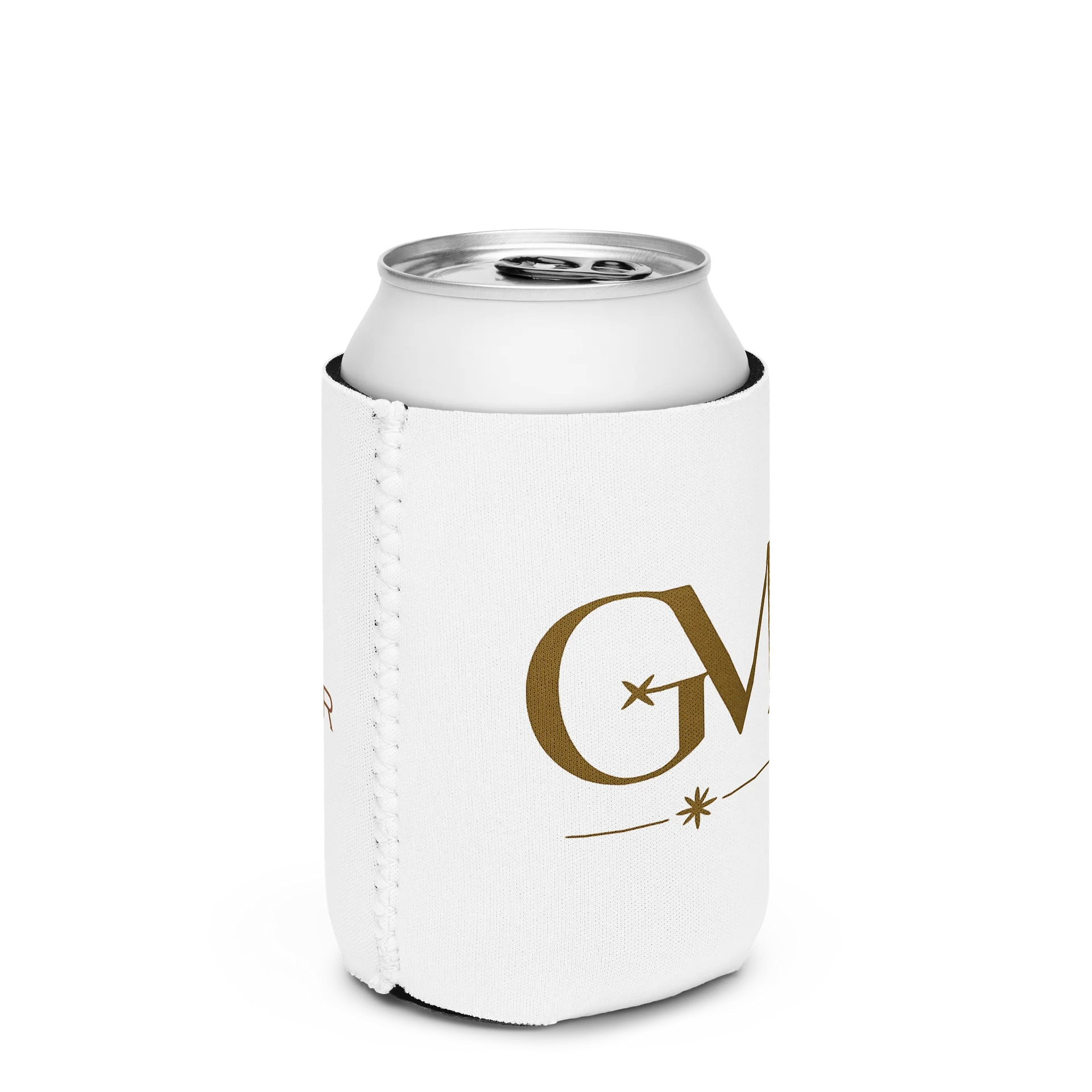 White GM Logo Coozie product image (3)