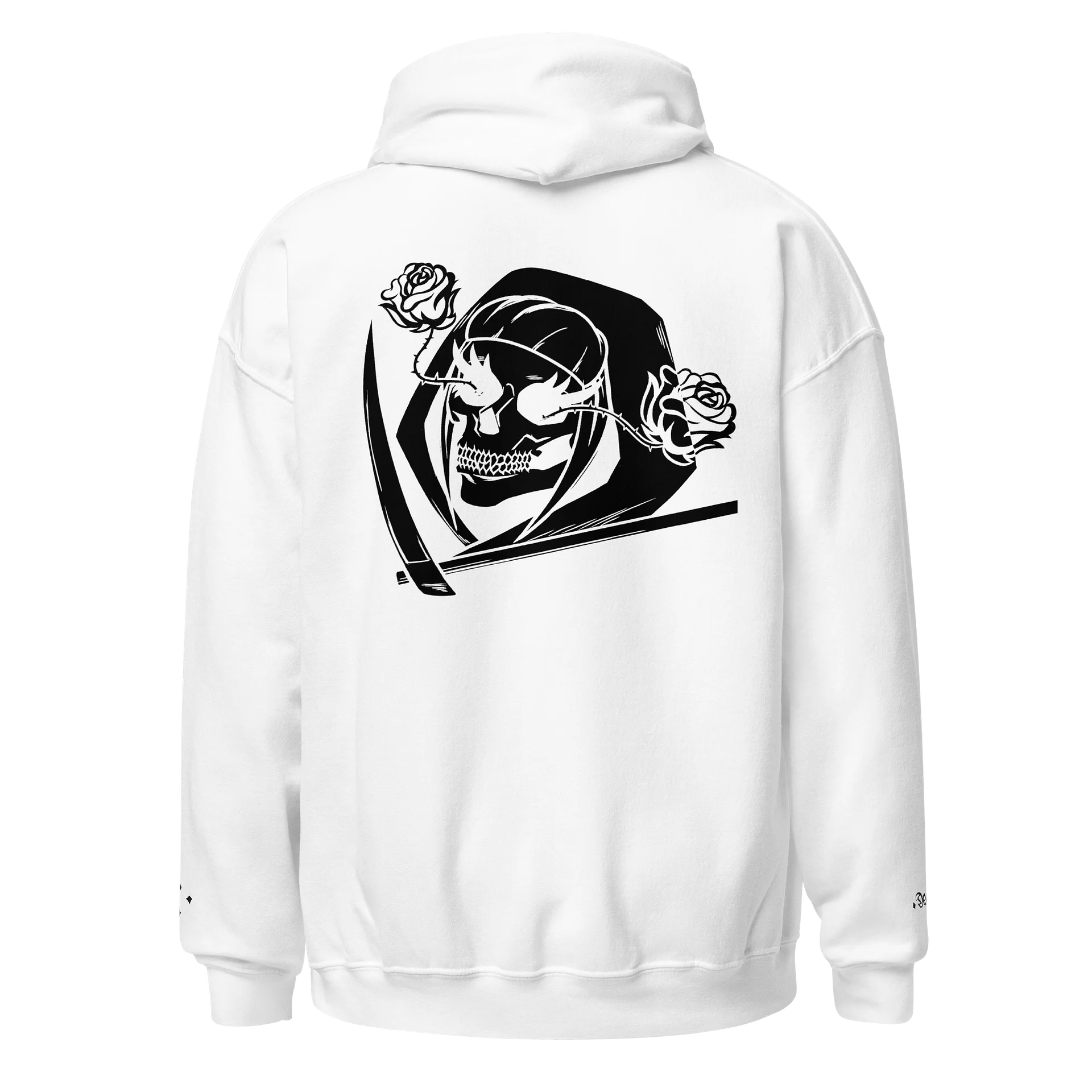 Tarot Collection: White 'Death' Hoodie product image (1)