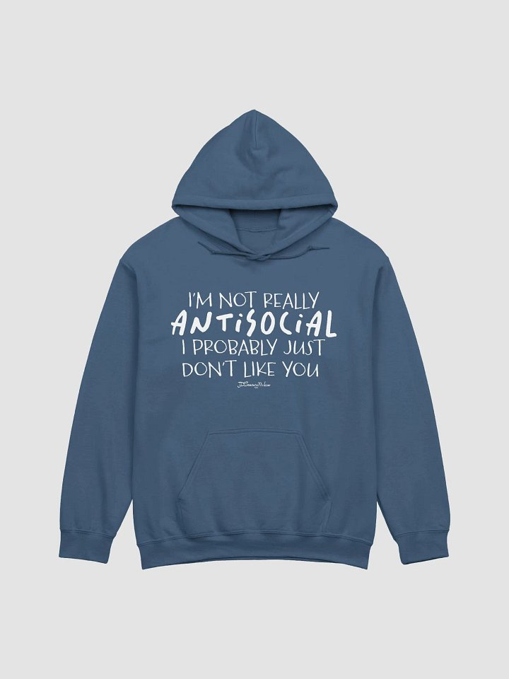 Savage Not Really Antisocial Gildan Heavyweight Classic Hoodie product image (6)