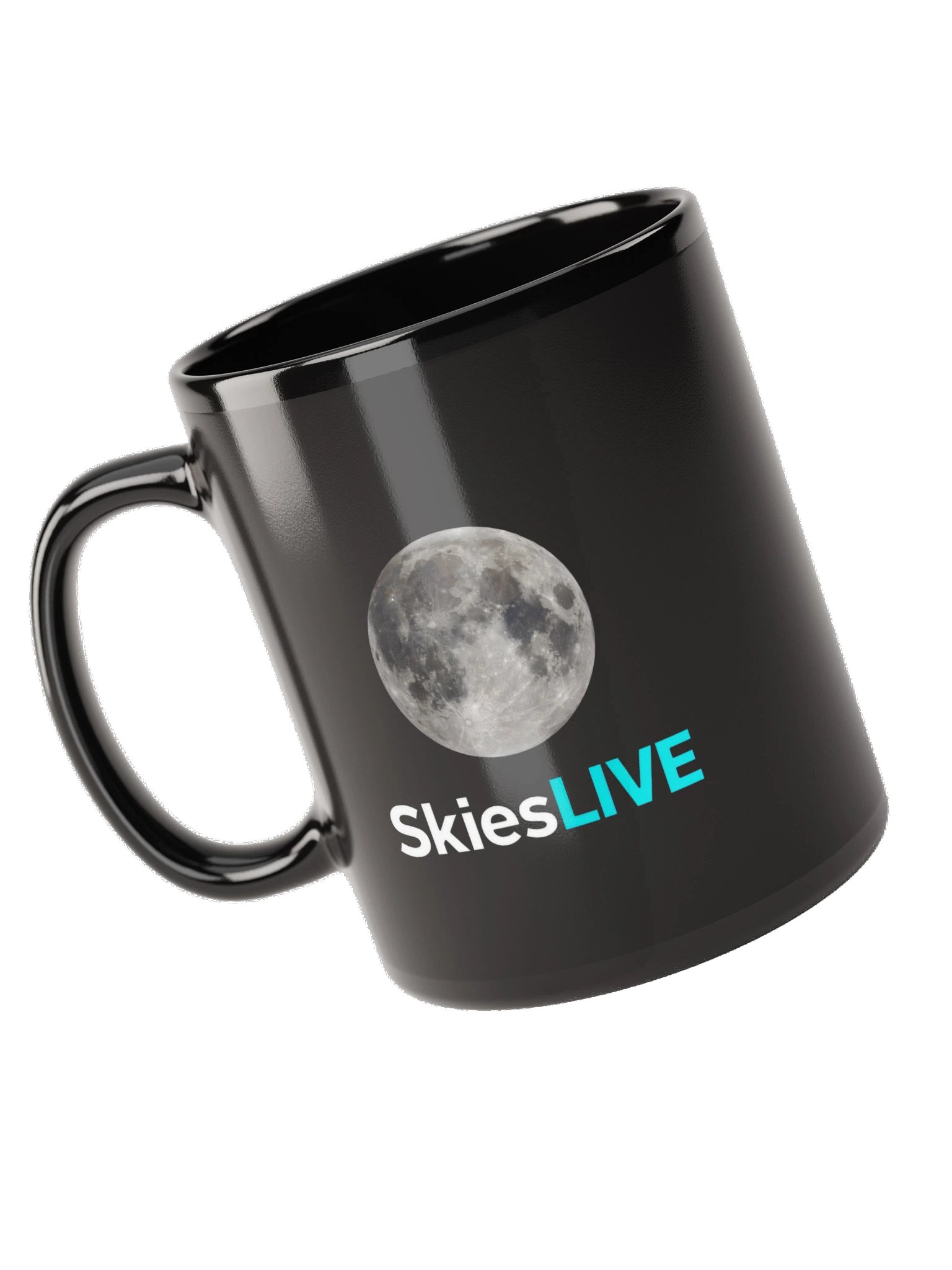 SkiesLIVE Moon Mug (Black) product image (11)