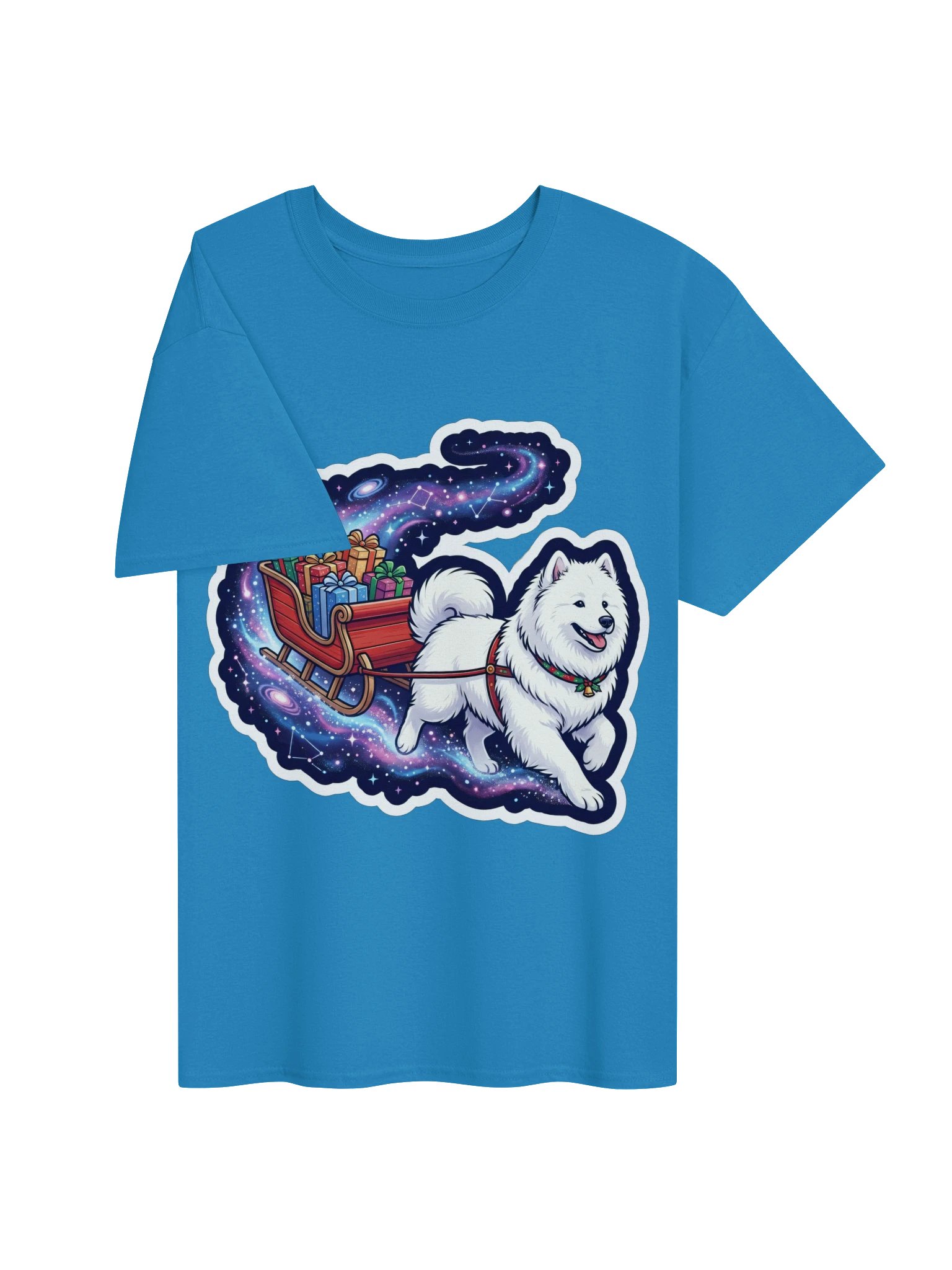Space Sleigh Samoyed Tee product image (17)