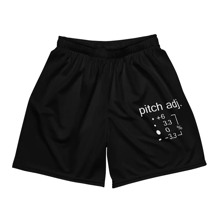 Technics Pitch Adjustment Label Shorts product image (2)