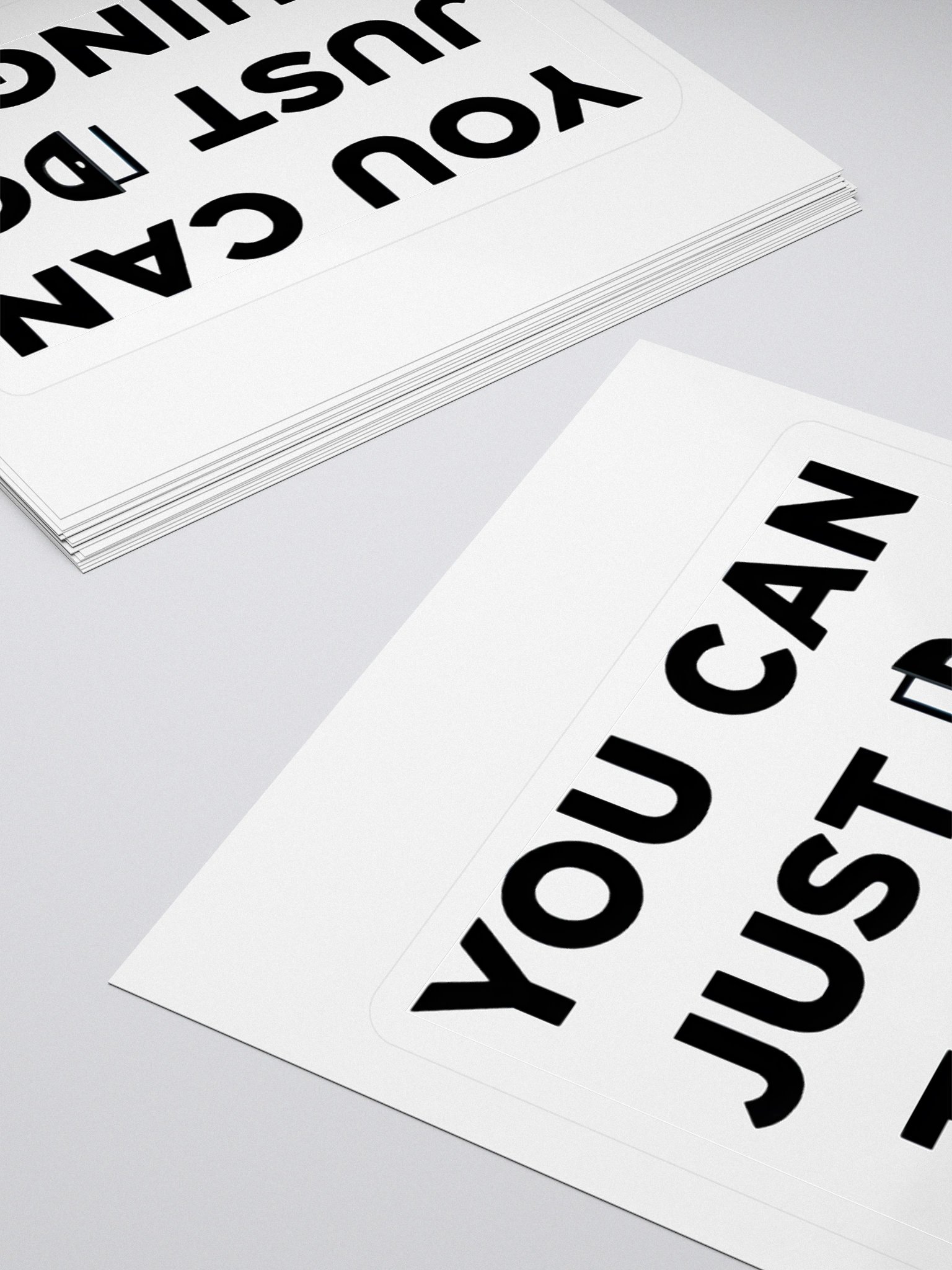 You Can Just Do Things Sticker product image (4)