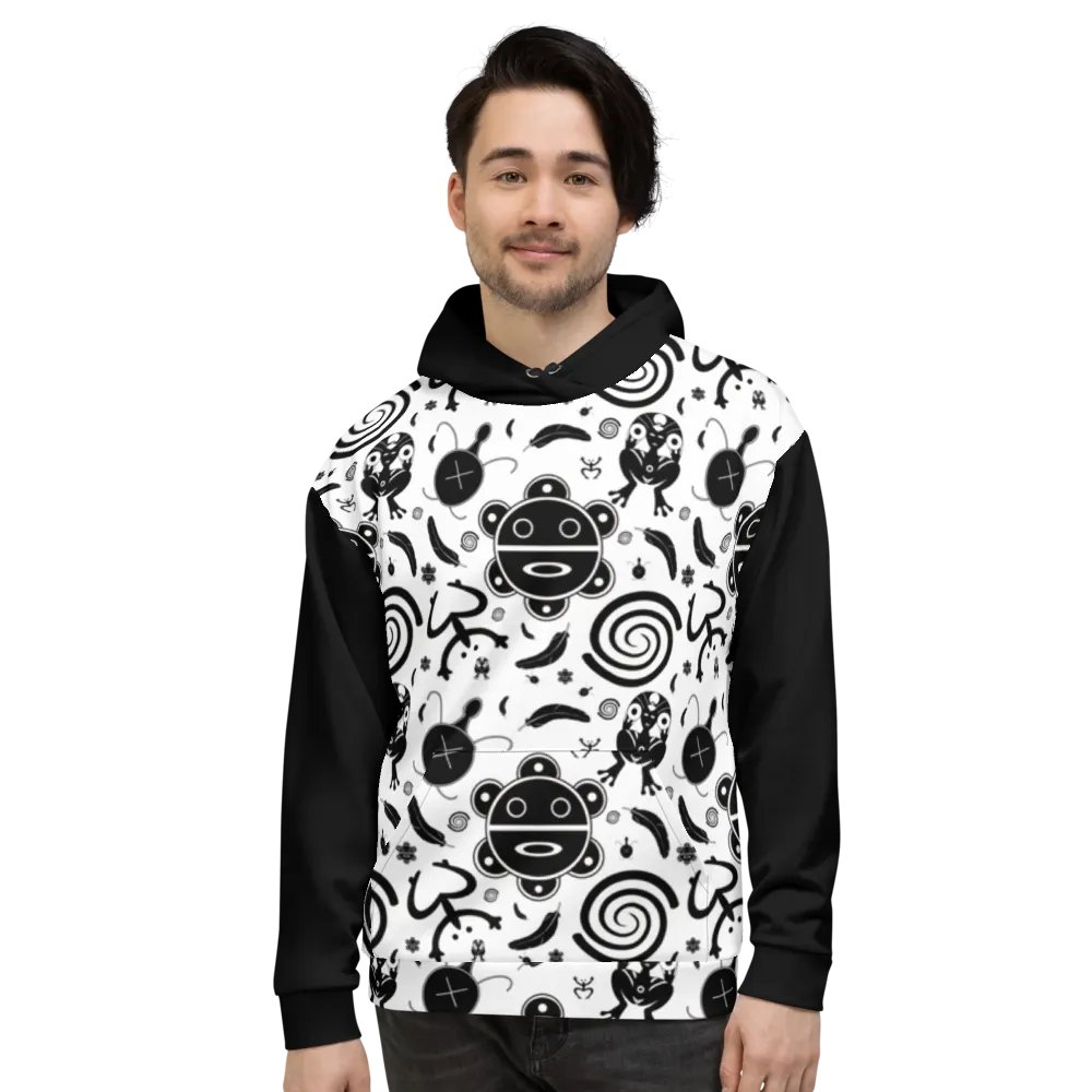 Taino Symbols All-Over Hoodie product image (6)