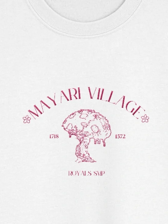 Mayari Village Embroidered Sweatshirt - Royals SMP product image (1)