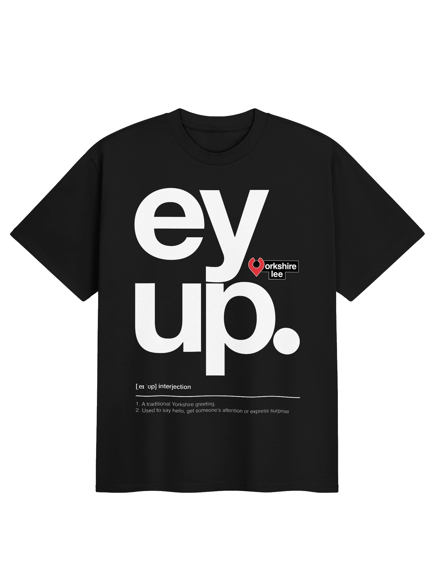 Ey Up heavyweight boxy t-shirt product image (3)