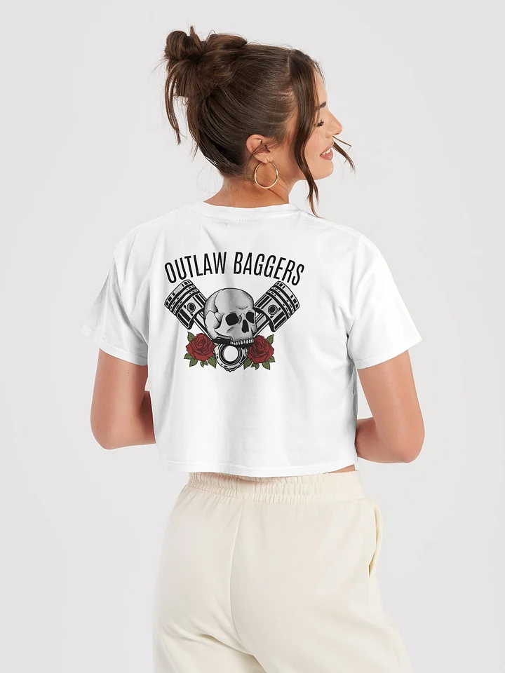 Rose Crop Top Tee. product image (1)