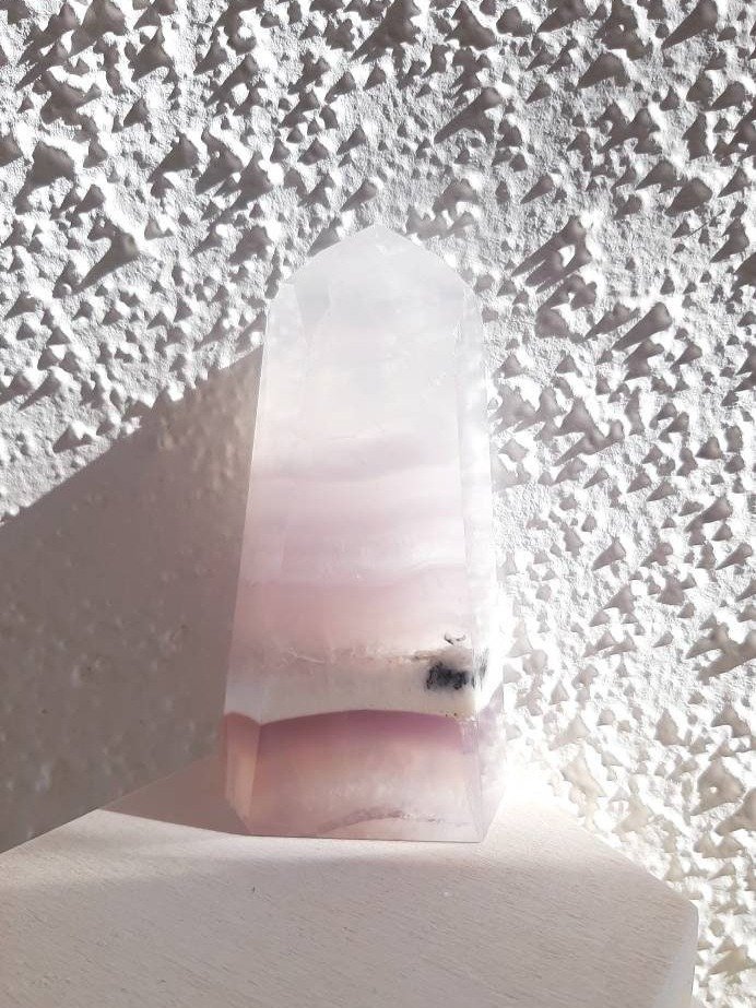 Lavender fluorite tower product image (1)