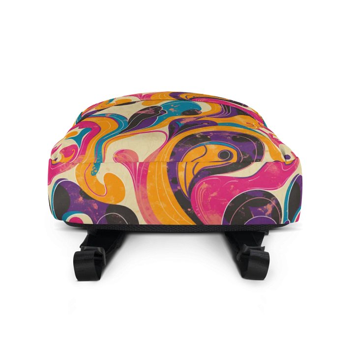 Swirling Dreams All-Over Print Backpack product image (2)
