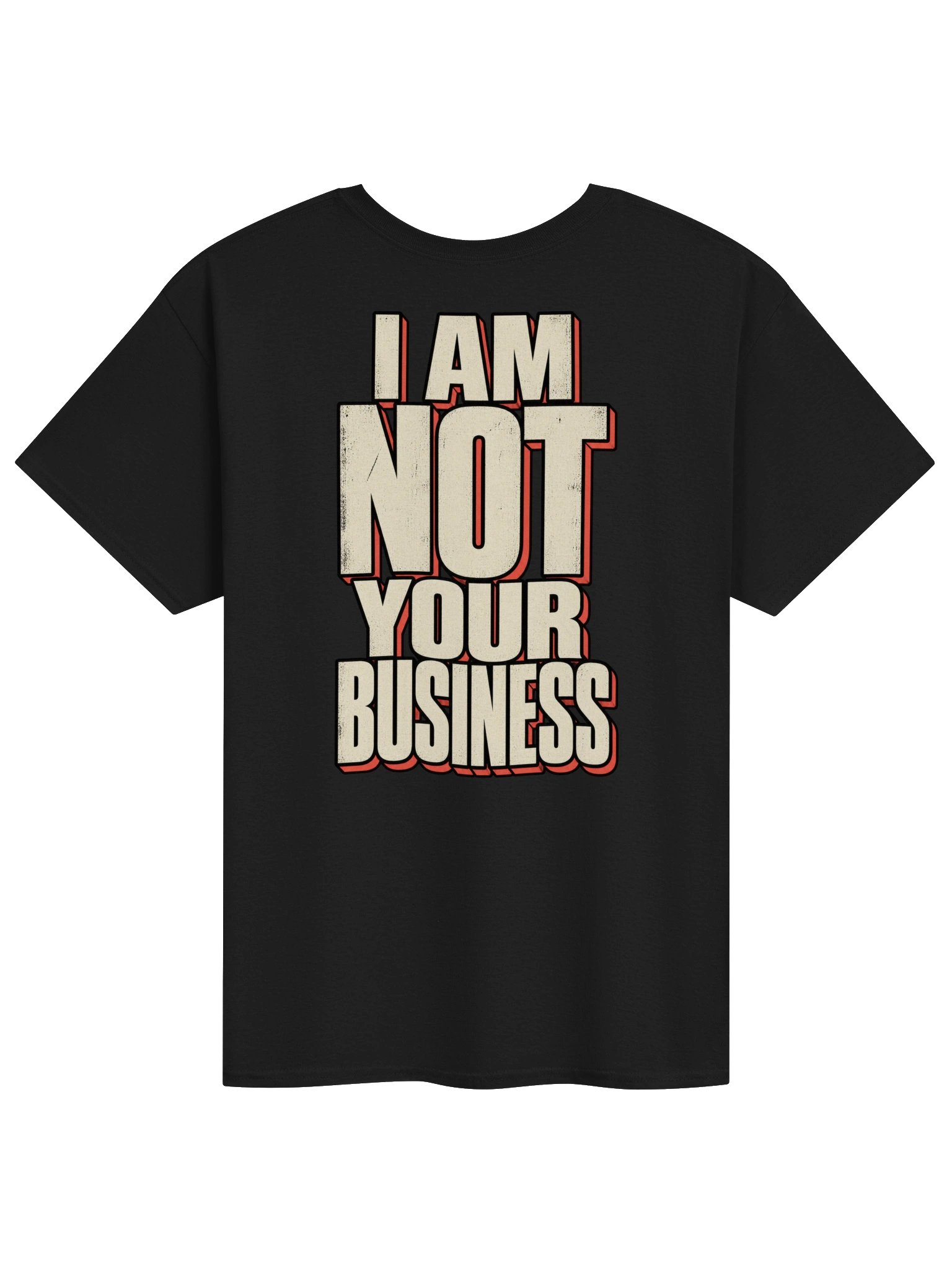Tabloid Headline I Am Not Your Business T-Shirt product image (2)
