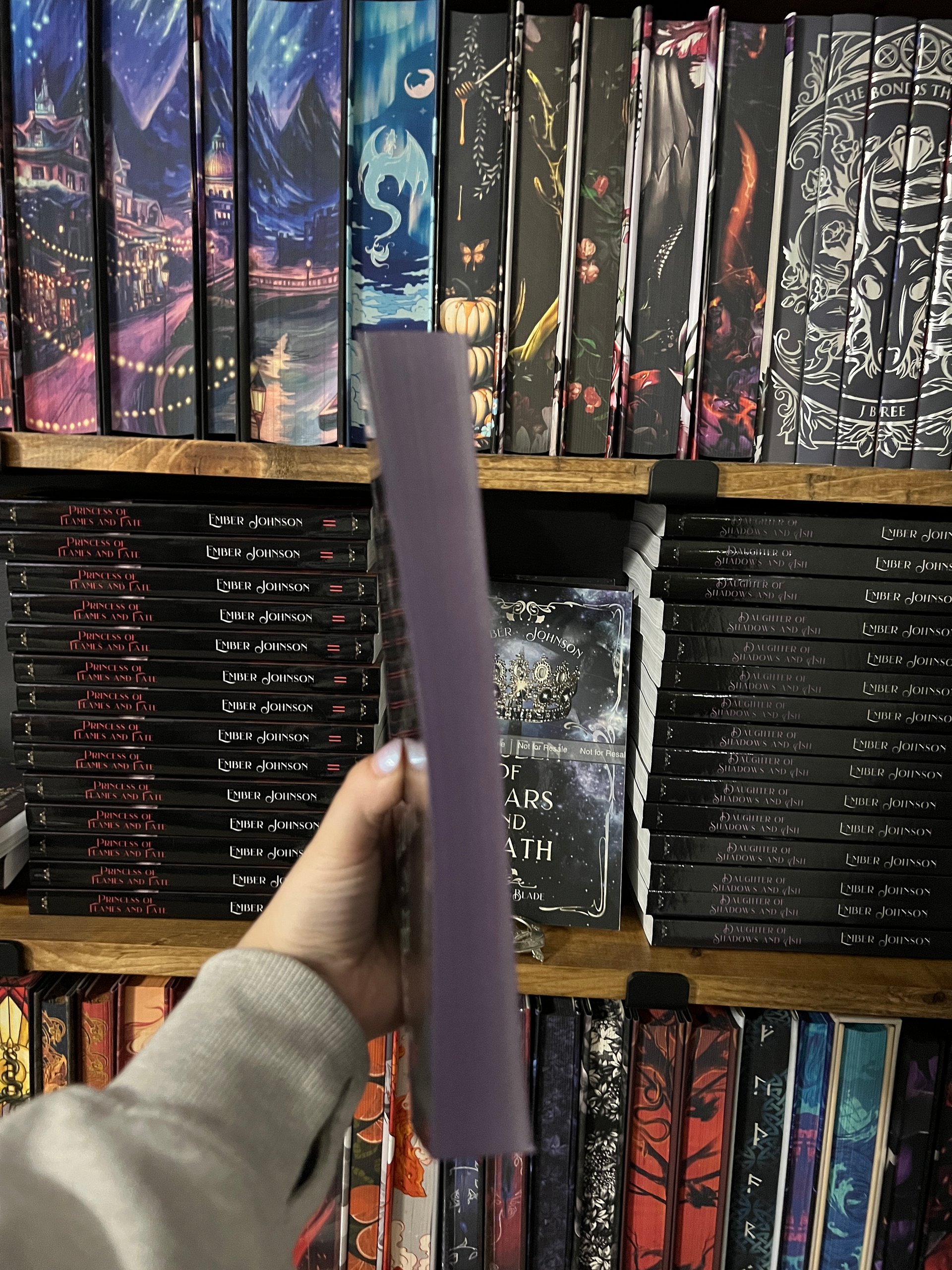 Sprayed Paperback - Daughter of Shadows and Ash product image (2)