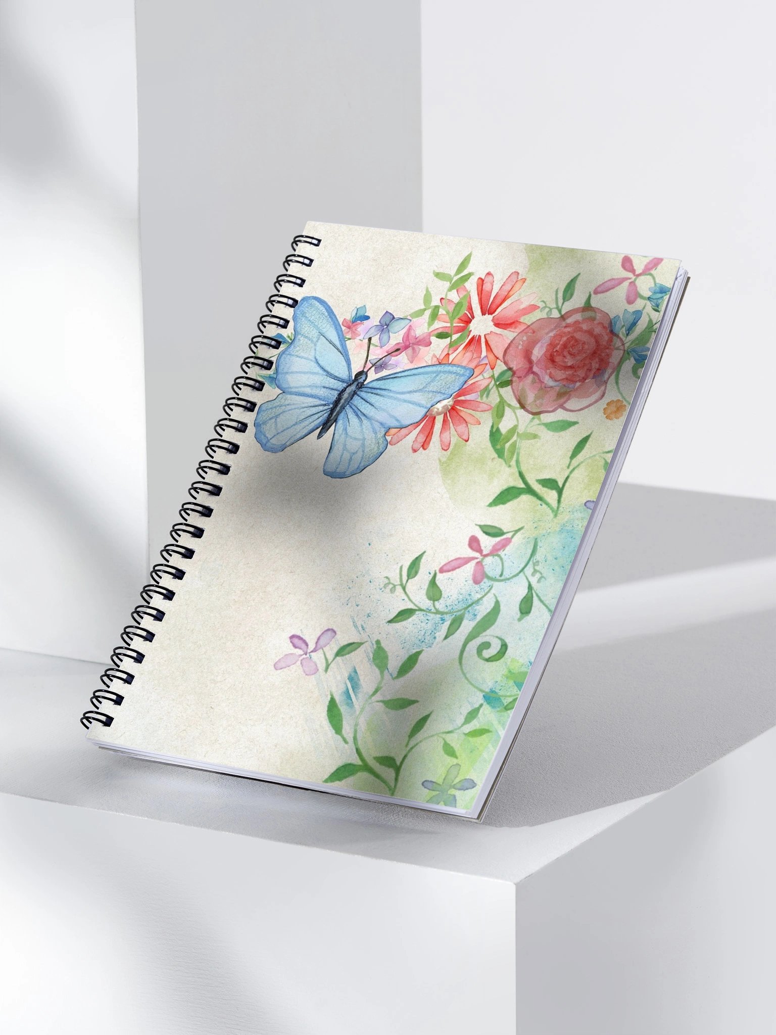 Butterfly Blooms Spiral Notebook product image (3)