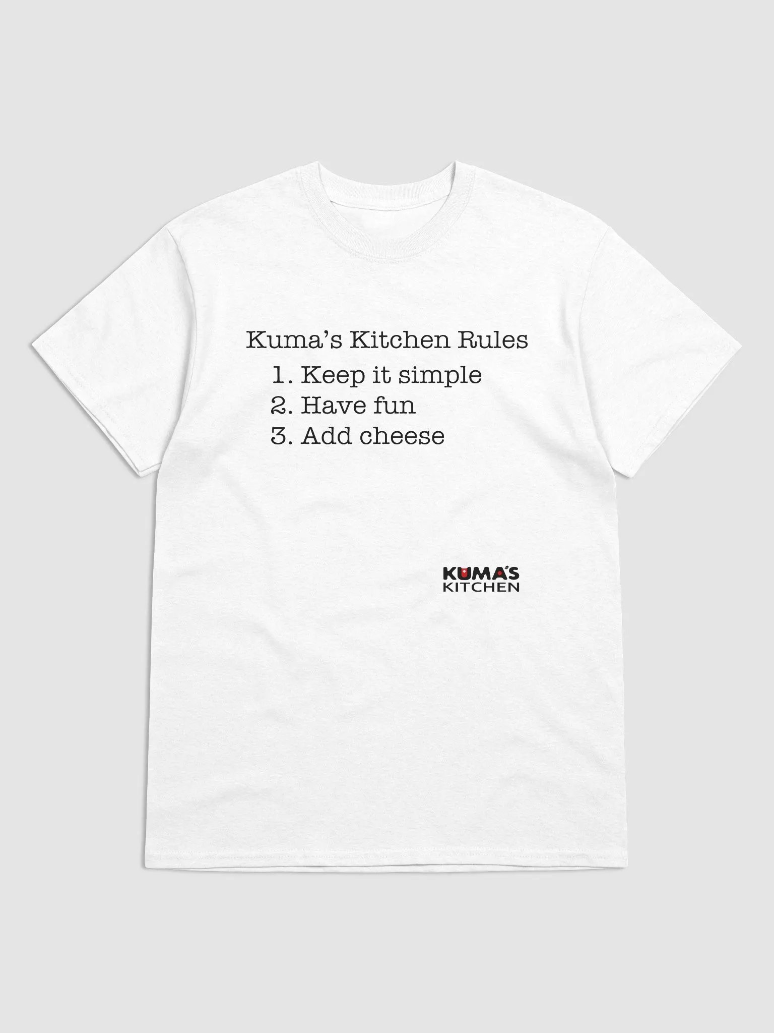 Kuma's Kitchen Rules T-shirt product image (1)