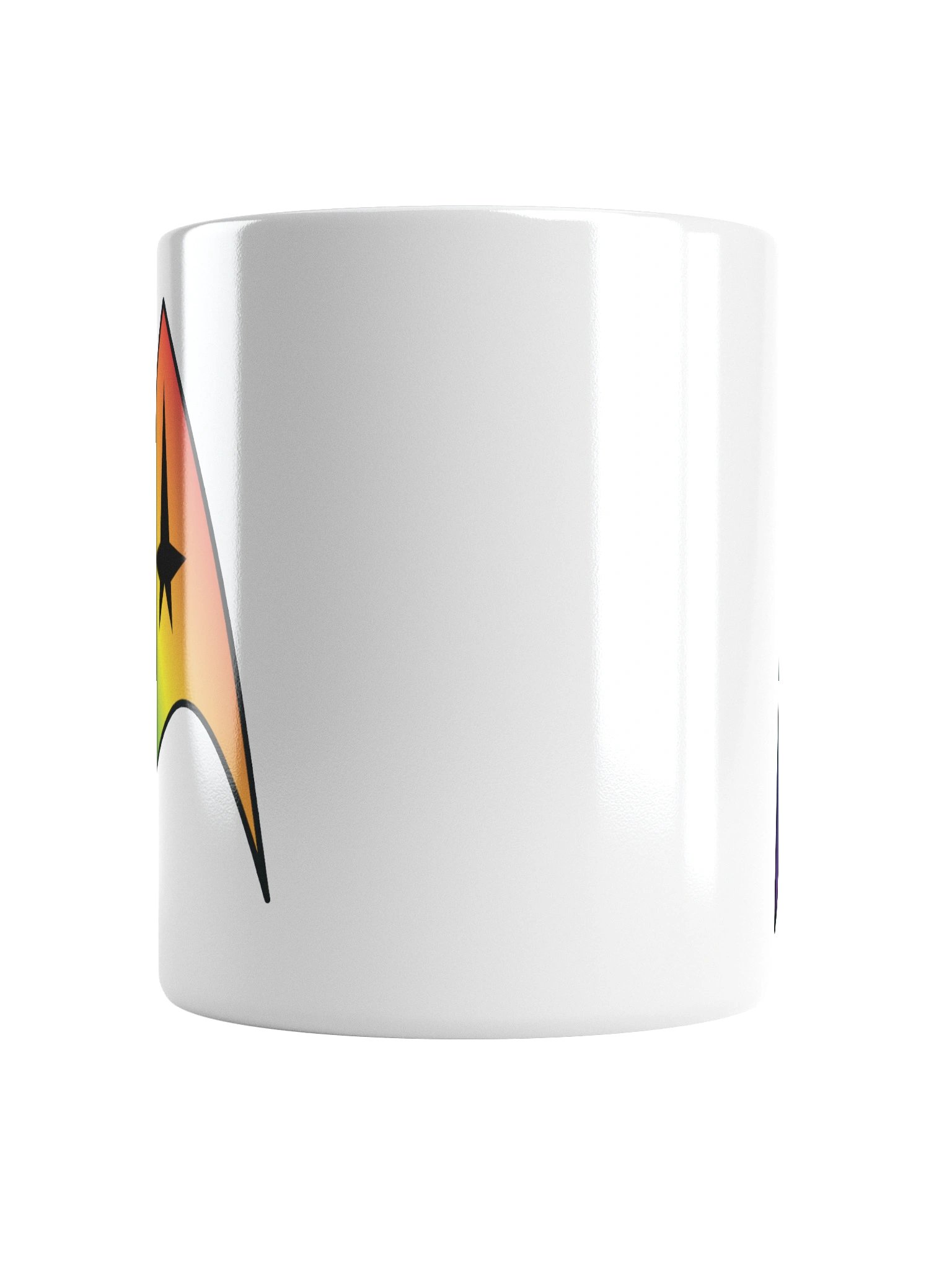 Rainbow Pride Gradient Starfleet Mug product image (5)