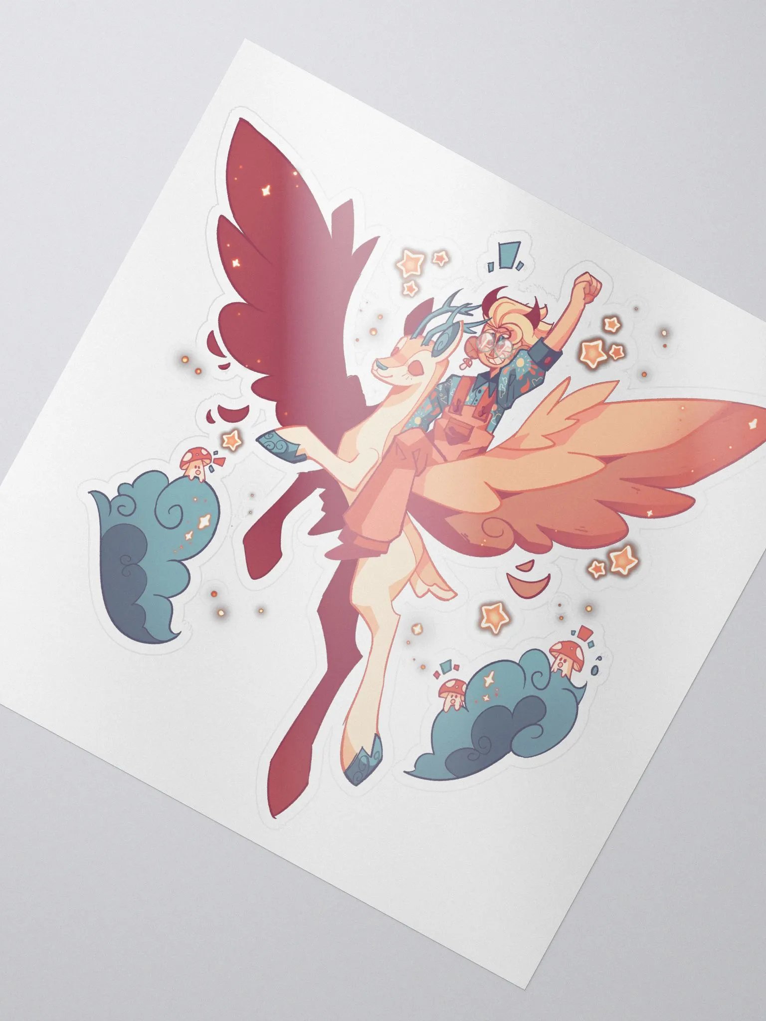 Trusty Steed Sticker product image (2)
