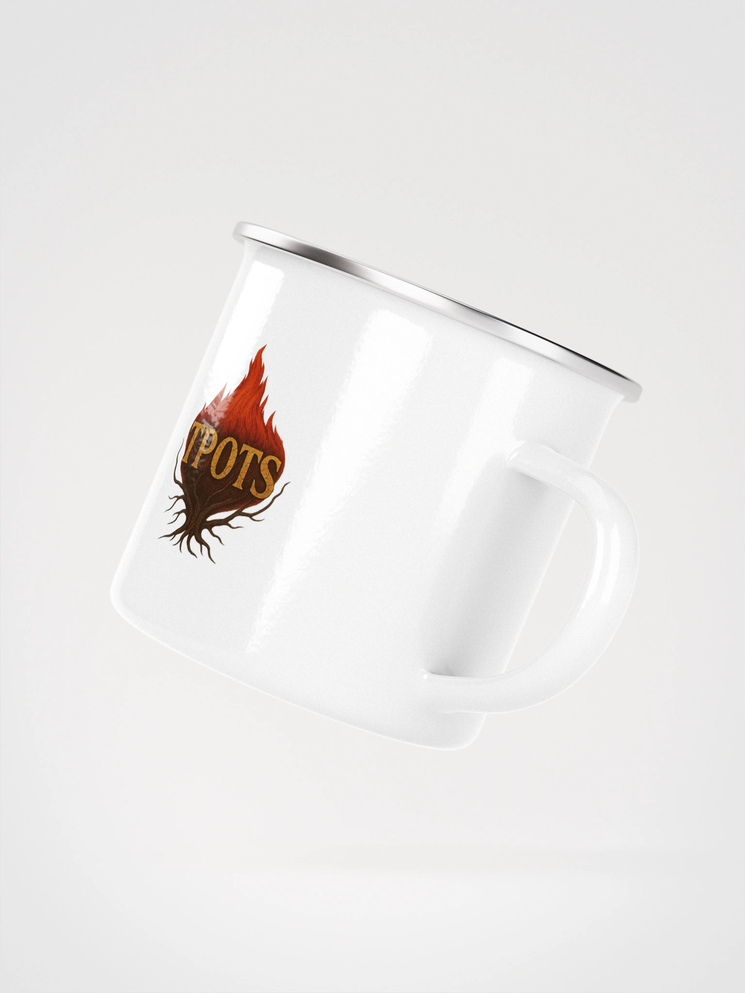 QualiTEA Religion Collection — Enamel Metal Mug product image (3)
