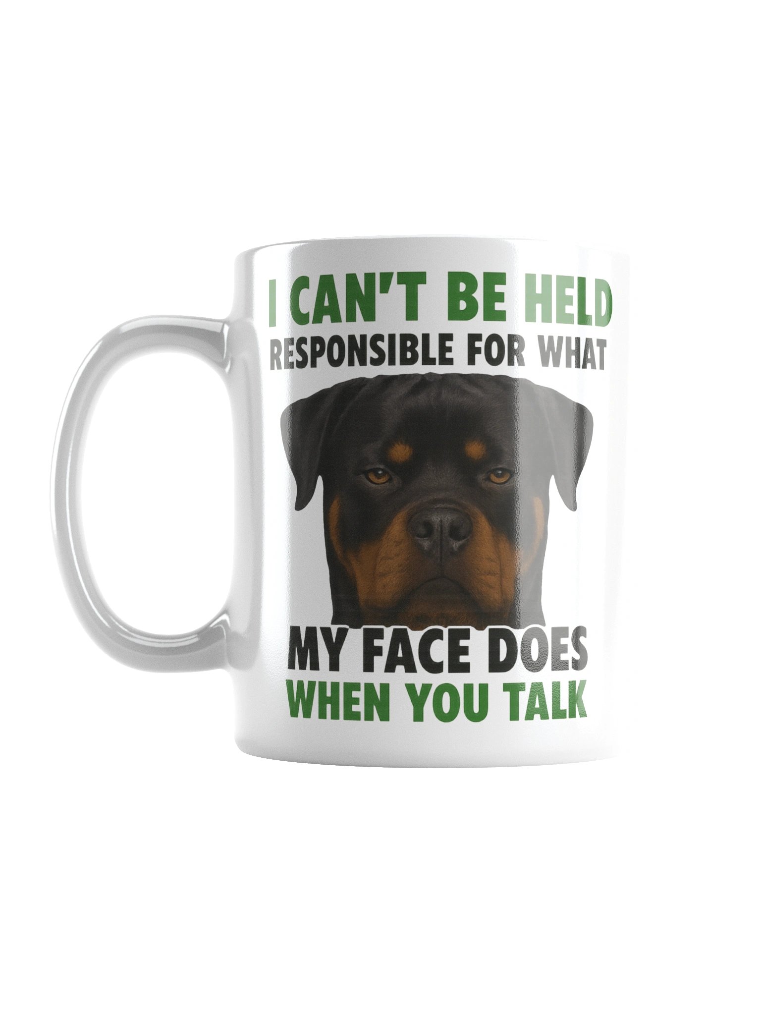 Rottweiler Face Expression Mug product image (3)
