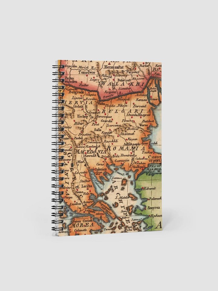 Vintage Map Notebook product image (1)