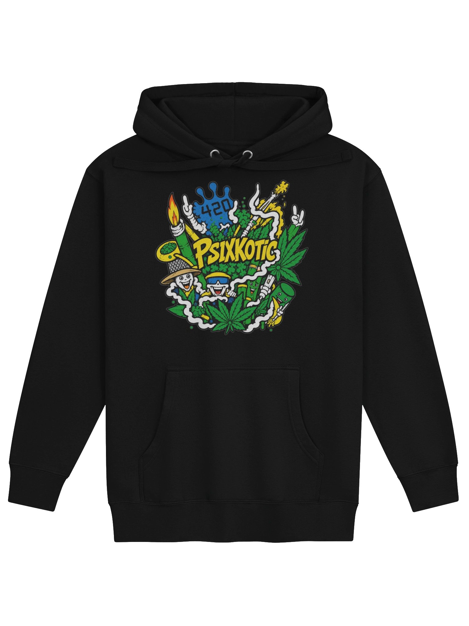 Psixkotic 420 Pull Over Hoodie product image (1)