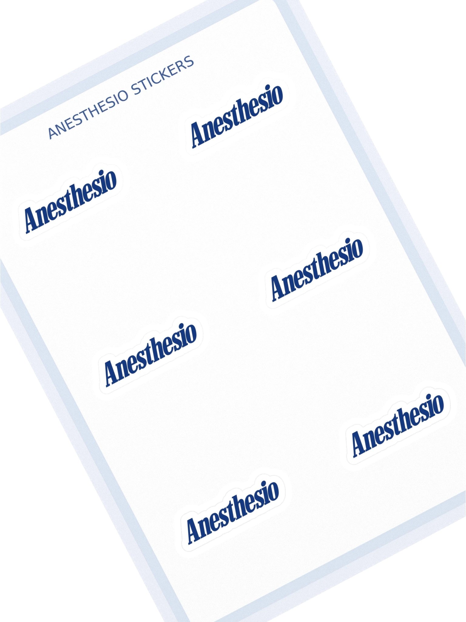 Anesthesio Sticker Sheet