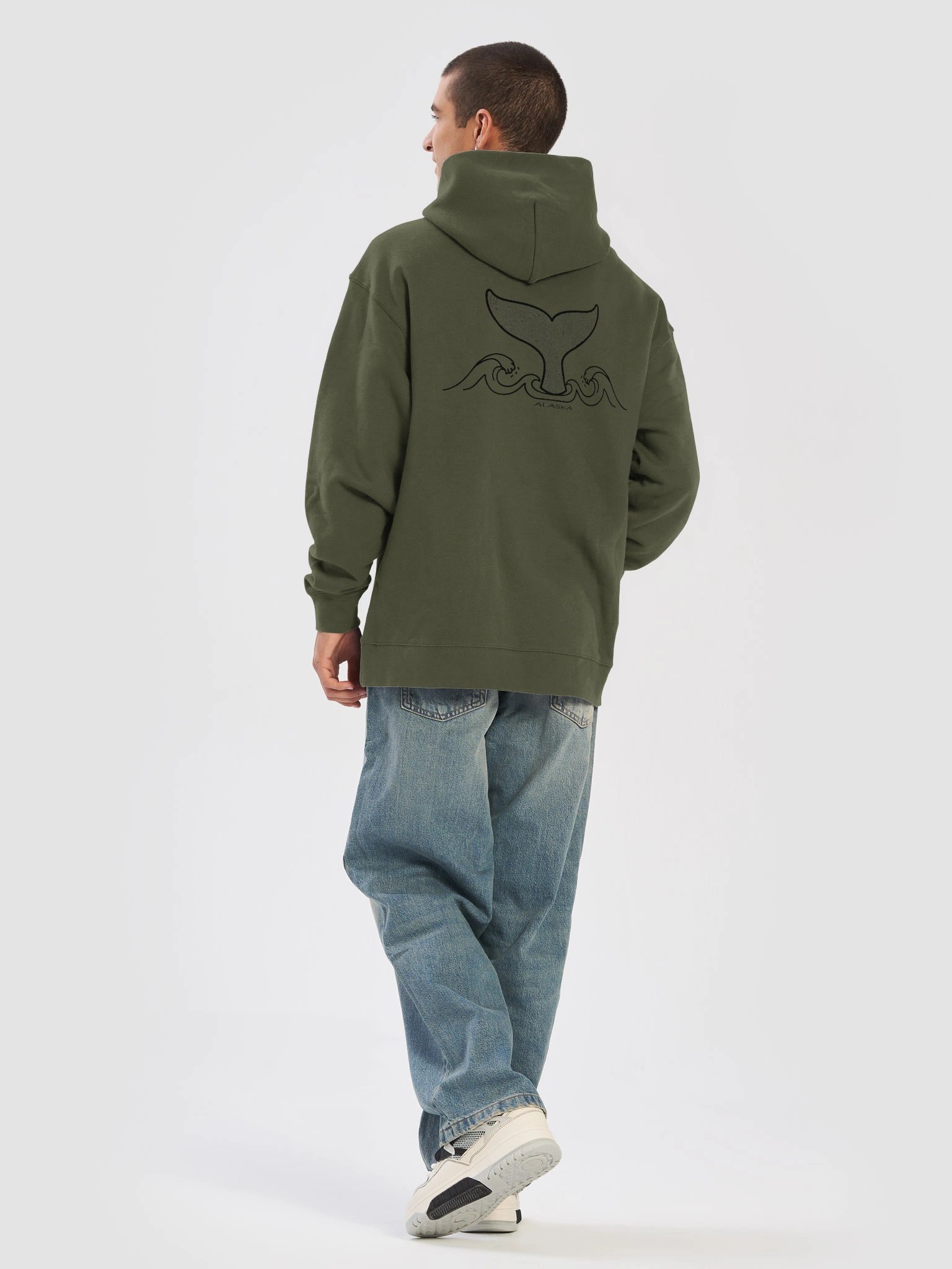DELUXE "WHALE TAIL" OVERSIZED HOODY product image (32)