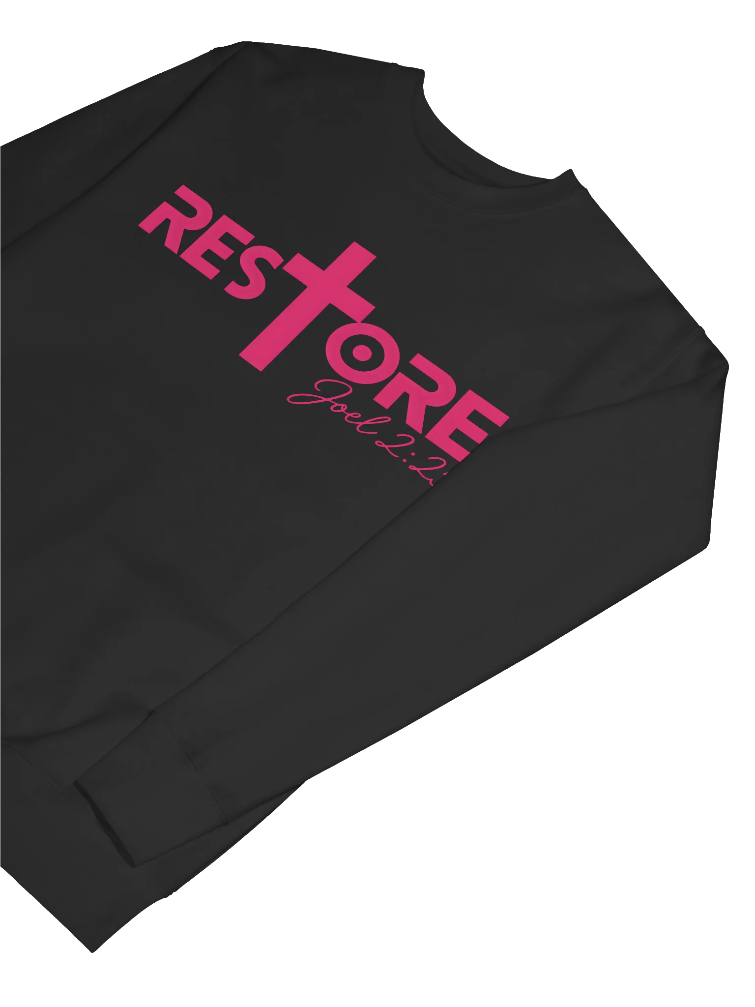 RESTORE. Men's Breast Cancer Awareness Sweatshirt— Faith • Strength • Restoration product image (39)