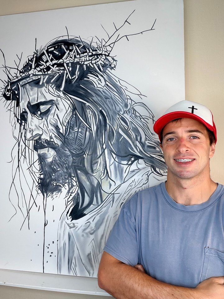 Jesus Christ by Warren Willowdale (Canvas Print) product image (2)
