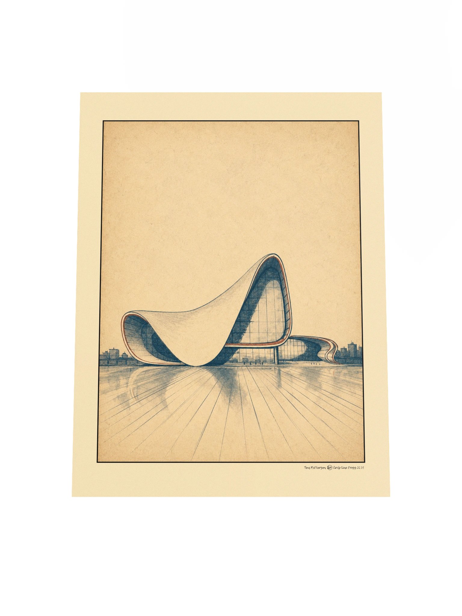 The Heydar Aliyev Centre - Print 26.05 product image (8)