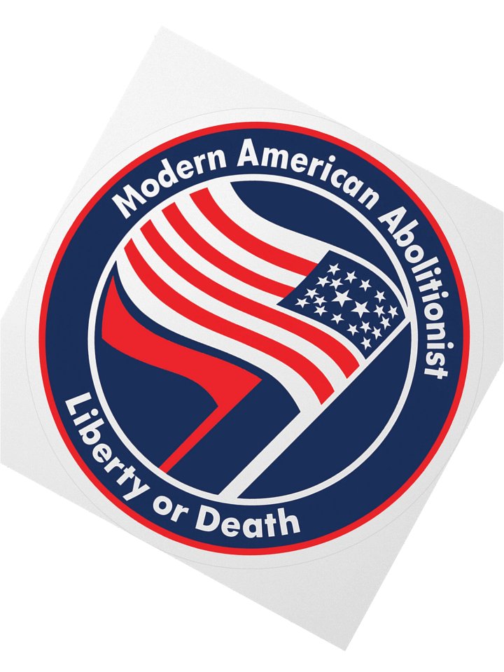 Modern American Abolitionist Sticker product image (2)