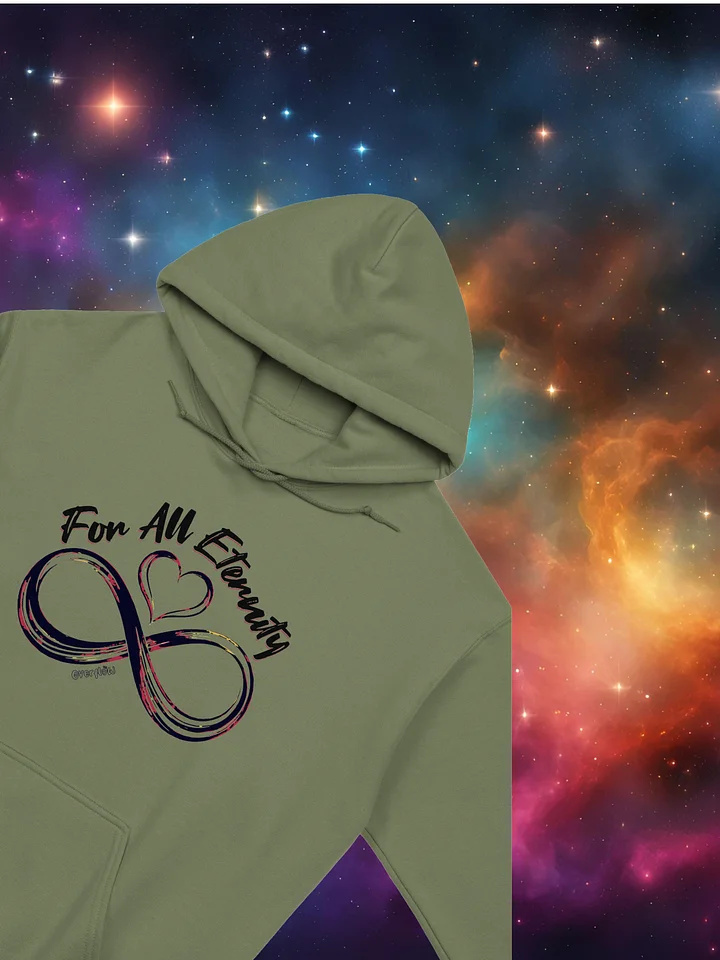 Eternal Love Infinity Hoodie, Romantic Heart Shirt, Forever Love Sweatshirt, Couples Heartfelt Gift, Gift For Him, Gift For Her, Valentine's Day Hoodie, Unique Design, Love Inspired Hoodie product image (1)