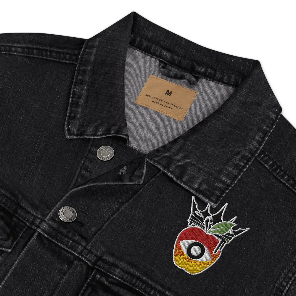 Crowned Apple (Color) ✦ Threadfast Denim Jacket product image (9)