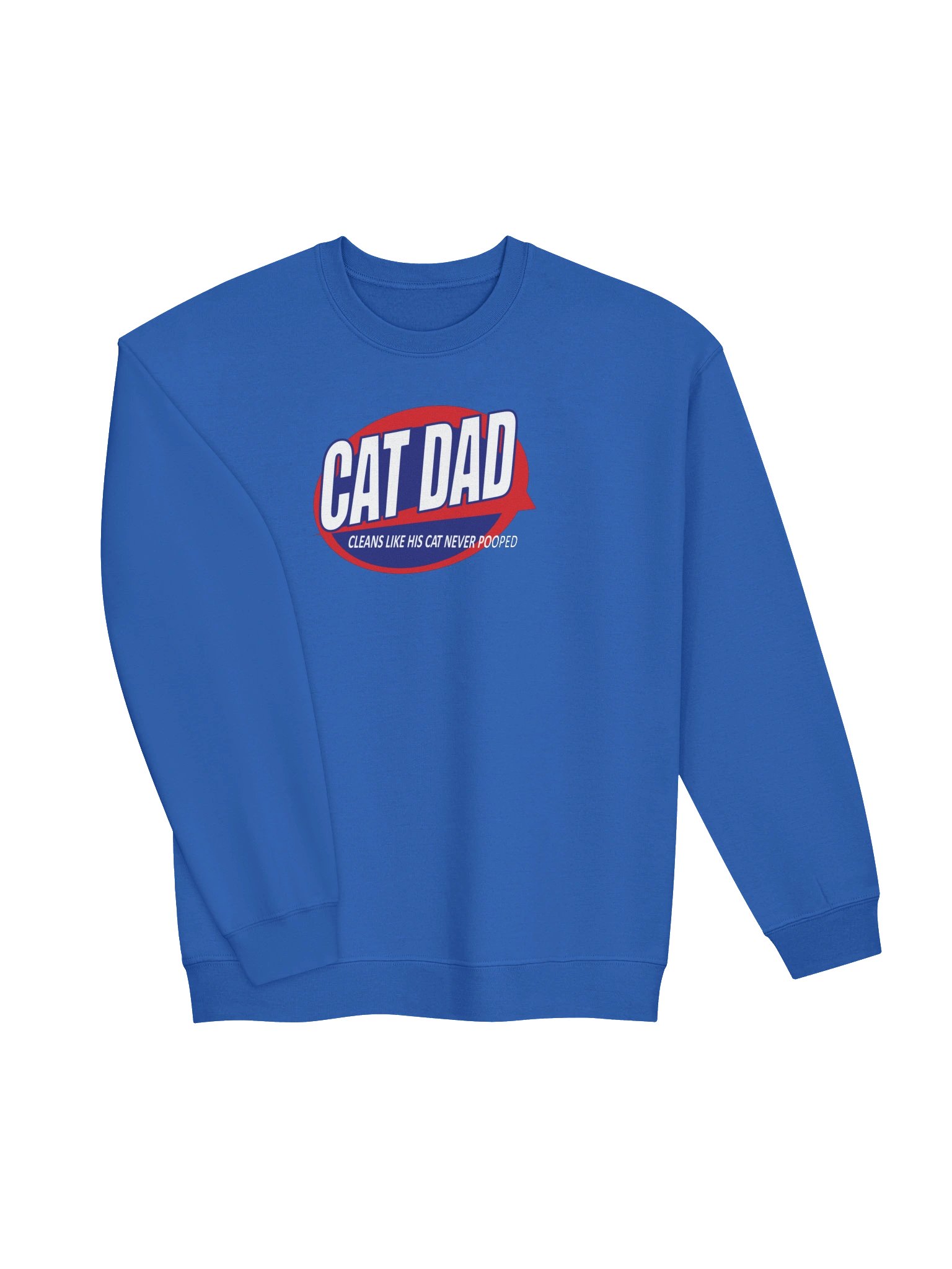 Cat Dad The Litter Box Cleaner - Unisex Adult Sweatshirt product image (2)