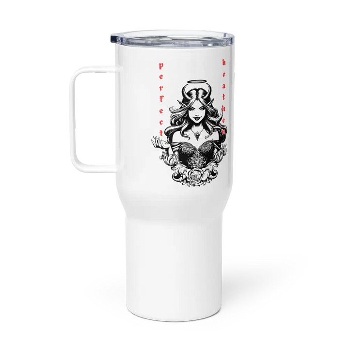 Perfect Heathen Travel Mug with Handle product image (1)