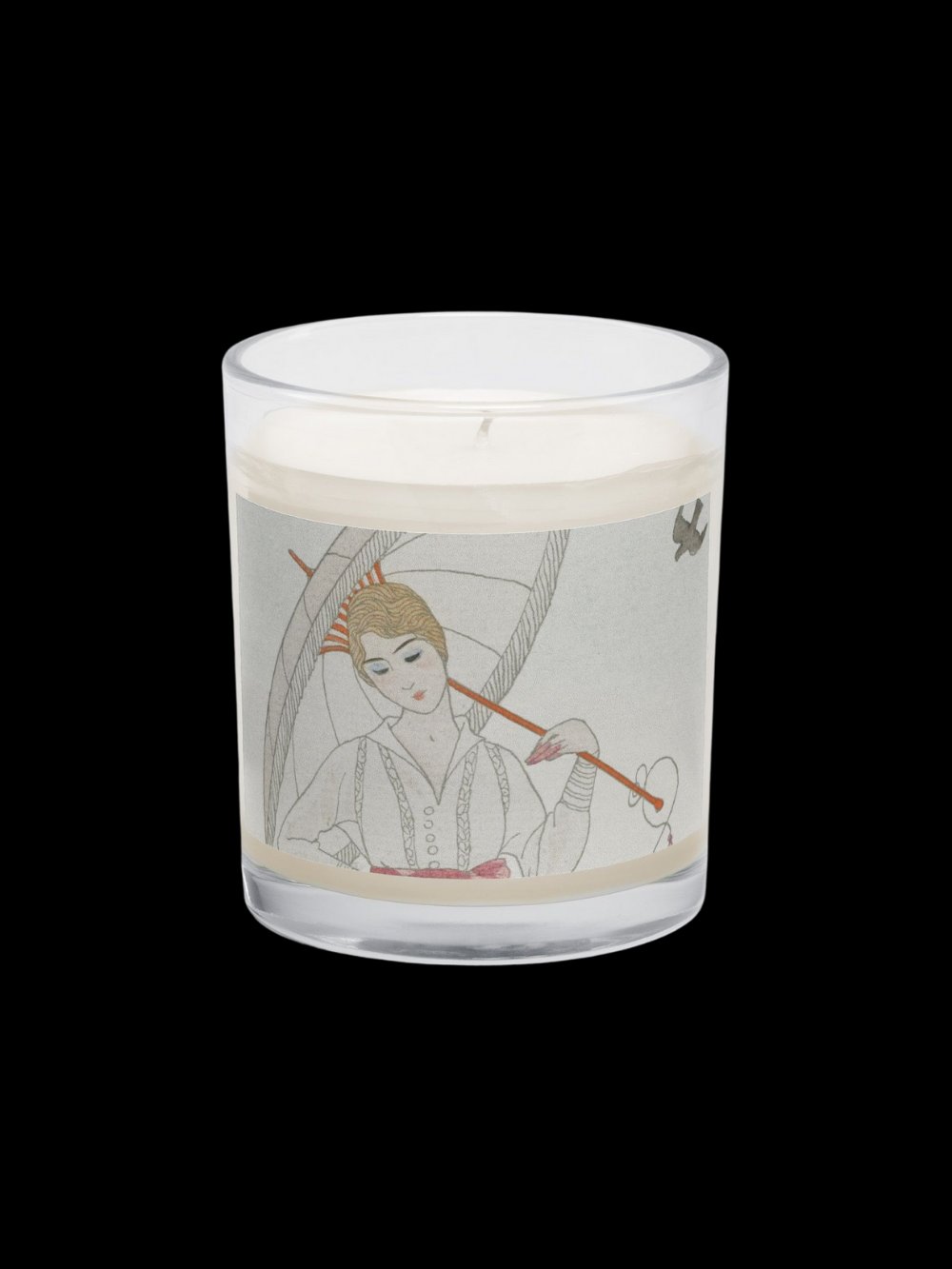 Summer. Soy Wax Candle In A Clear Glass Jar. product image (2)
