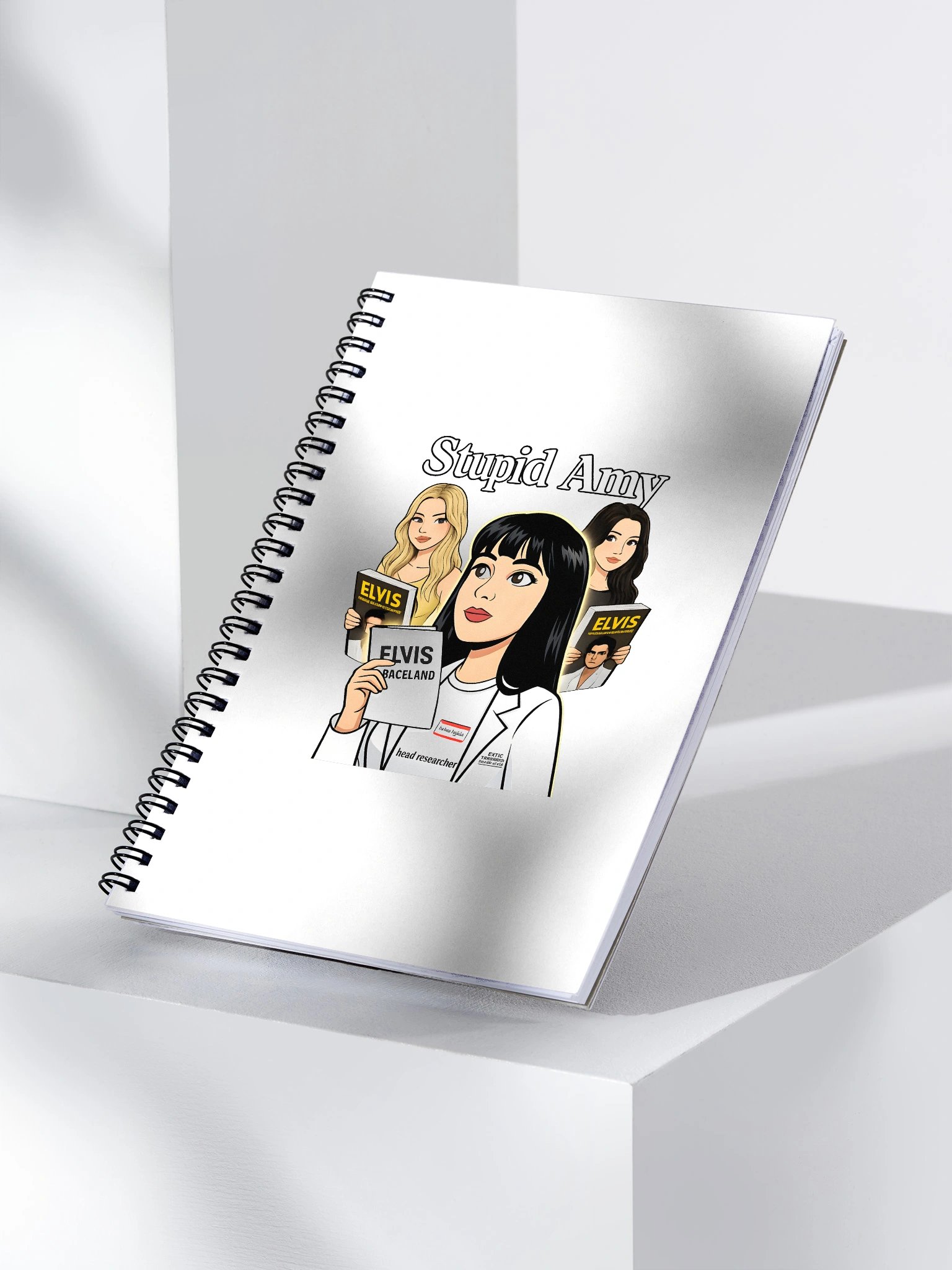 Stupid Amy Elvis Research Notebook product image (3)