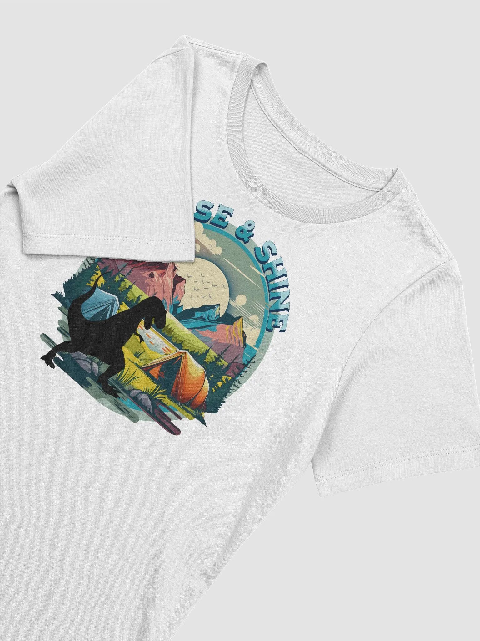 Rise and Shine Women’s Camping T- Shirt product image (3)