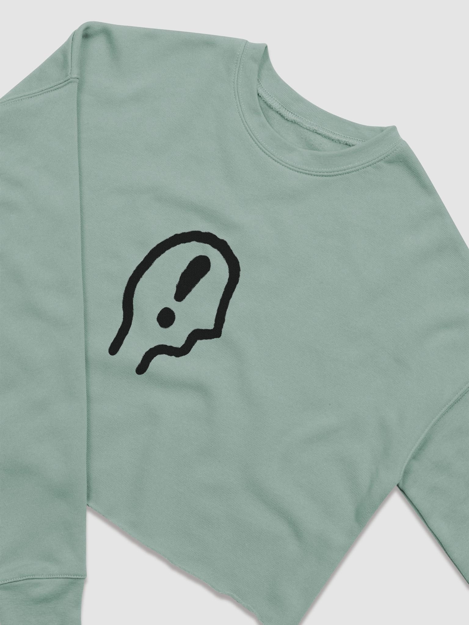 EXCLAIMING MENTALLY Women's Fleece Crop Sweatshirt product image (9)