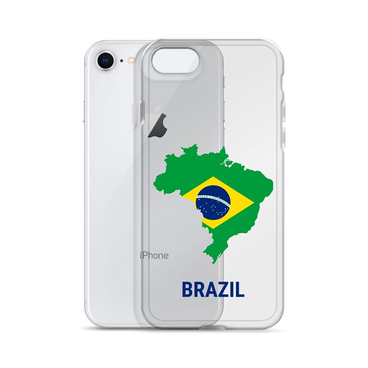 Brazil 2026 World Cup Flag iPhone Tough Case - Brazil Soccer Phone Cover - Dual Layer Protective Case product image (2)