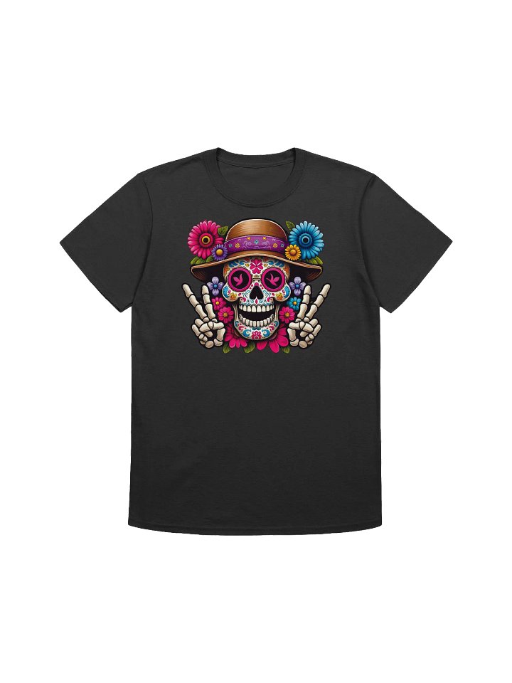 Sugar Skull Art - Día de los Muertos Delight T-Shirt product image (1)