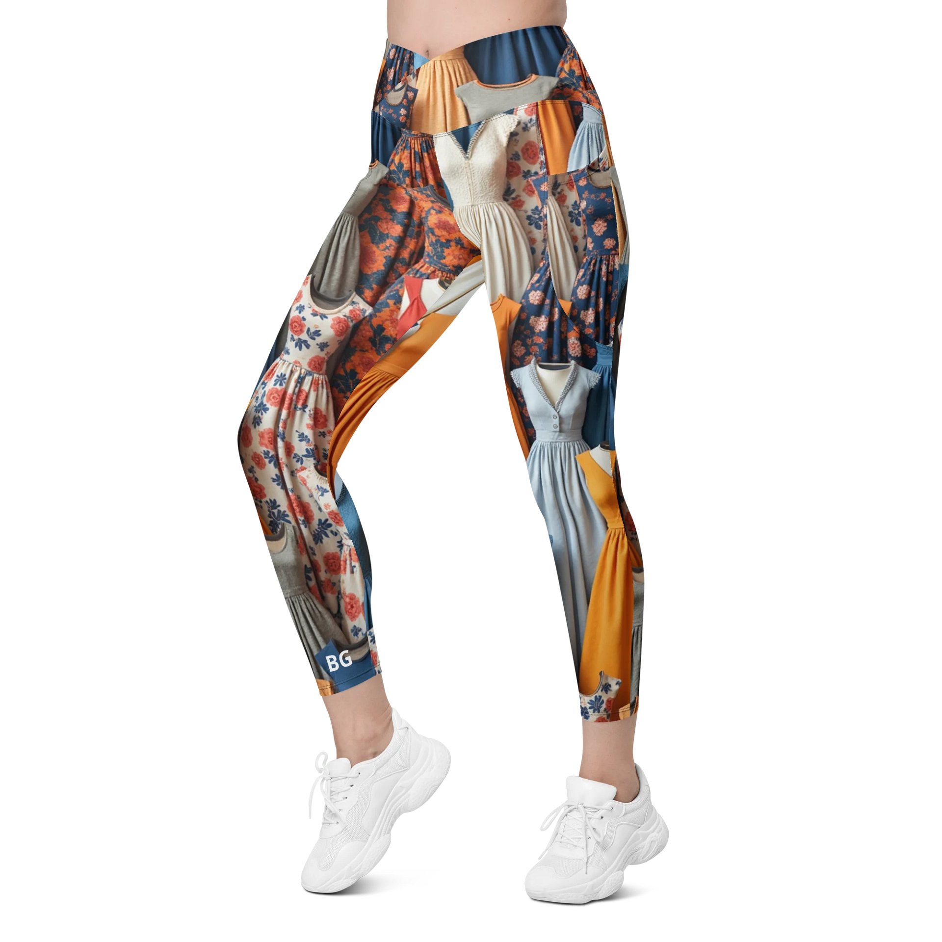 Barry Grady 'Dresses' Crossover Leggings product image (6)
