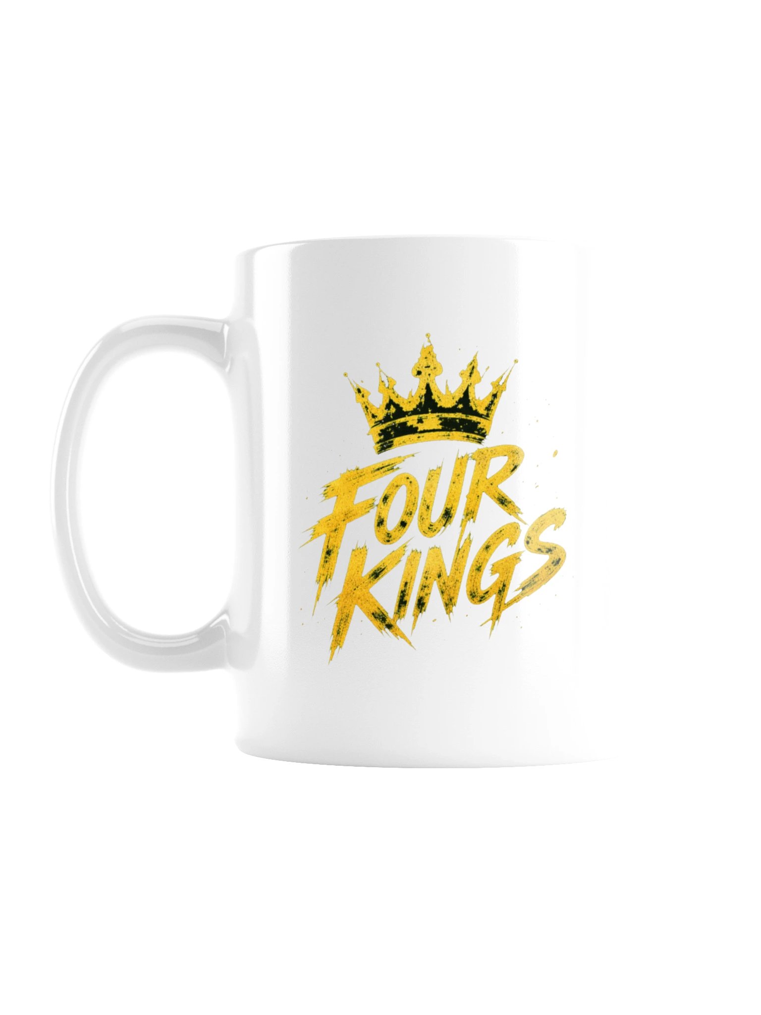 FOUR KINGS White Glossy Mug product image (1)