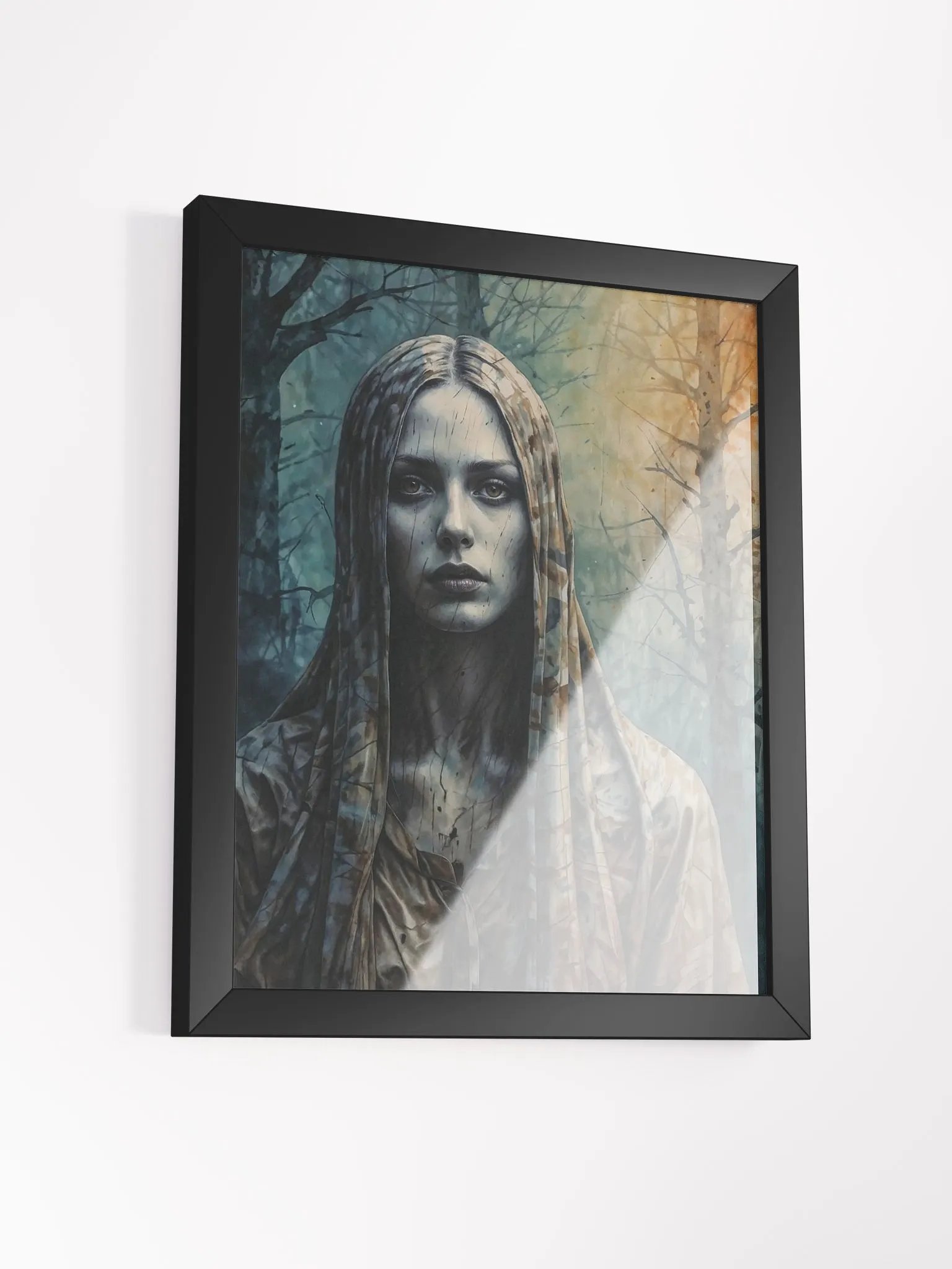 Mystical Forest Cloak Framed Print product image (13)