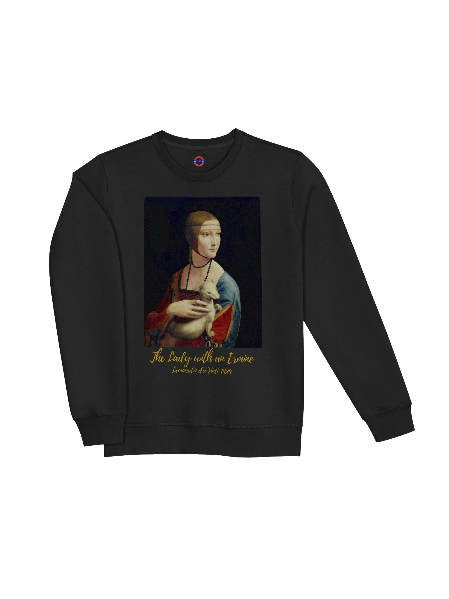 Mother and Child — Klimt-Inspired Wearable Art Sweatshirt product image (13)