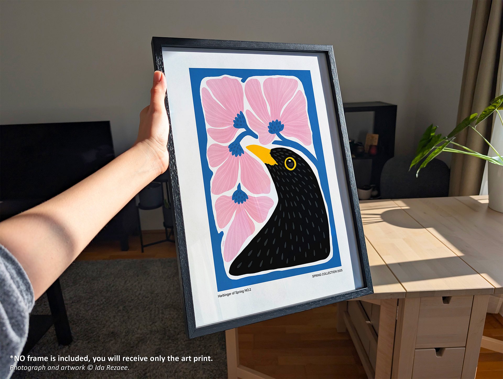 Blackbird Art Print, Harbinger of Spring No.2 product image (7)