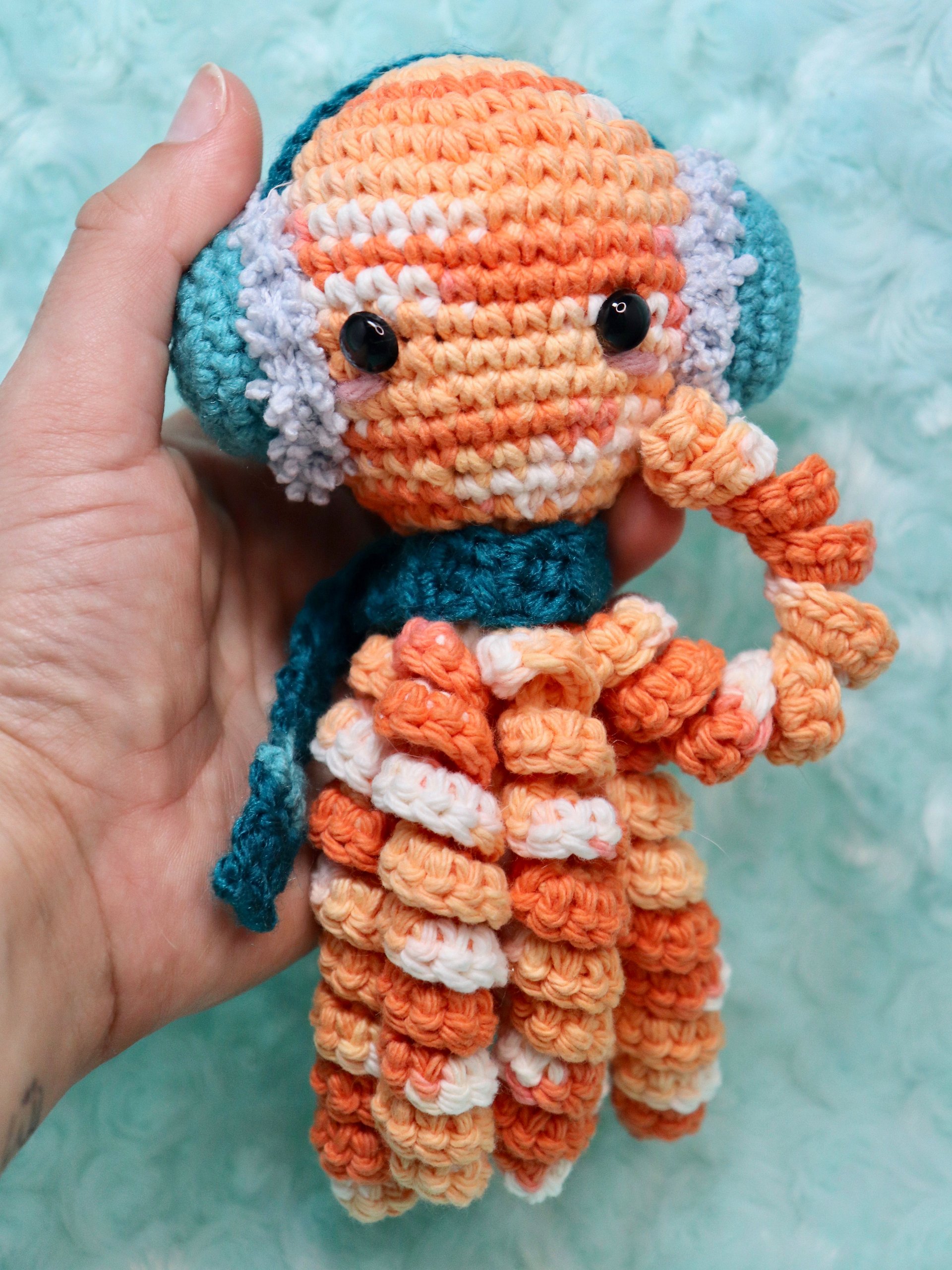 Orange Cozy Octopus product image (3)