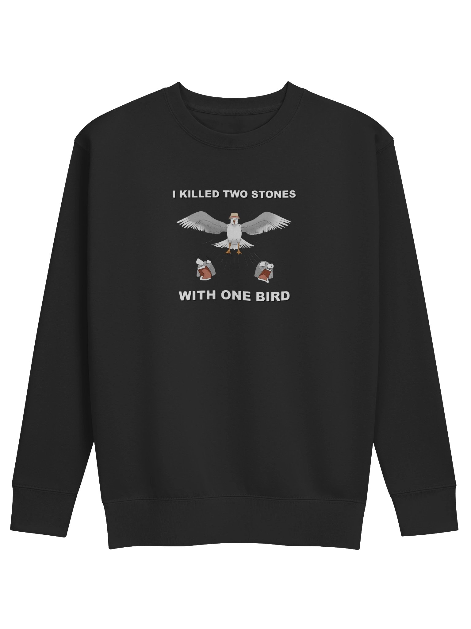 Two Stones with One Bird Sweatshirt product image (3)