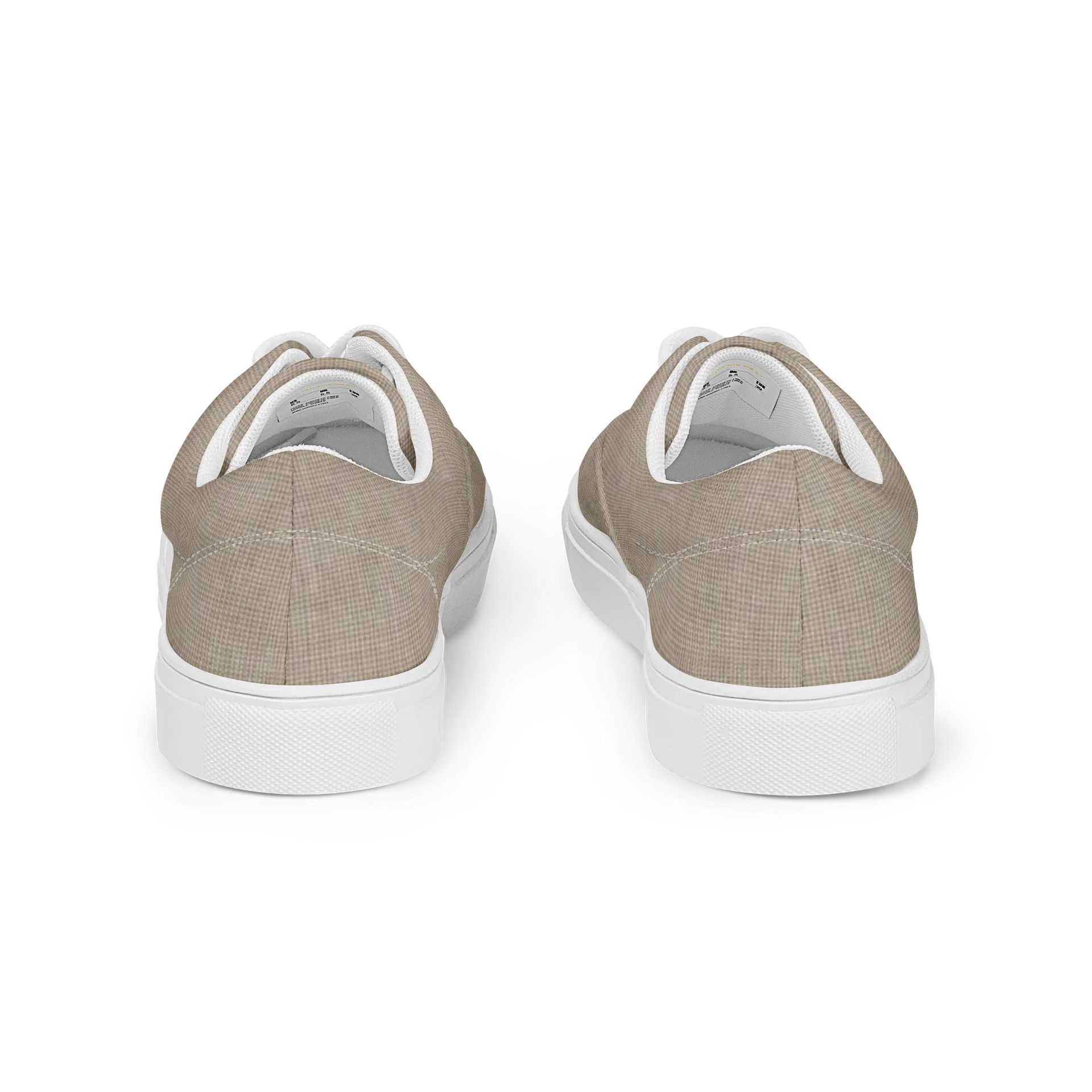 "Taupe" Women's Canvas Lace-Up Sneakers product image (5)