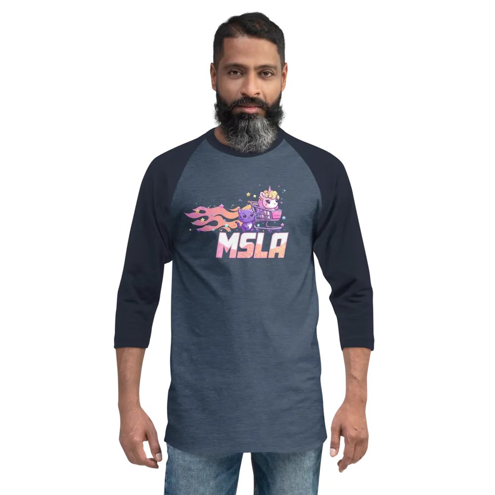 MSLA Sparkles Amigos - Jersey Raglan Tee product image (16)