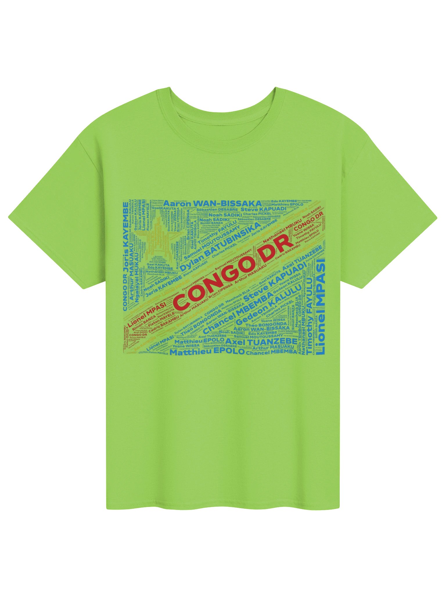 Rep the Squad Soccer T Shirt - Congo DR 2026 (Unisex) product image (4)